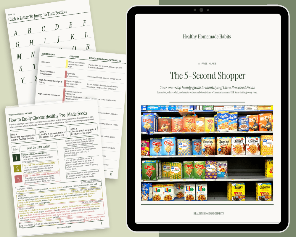 The 5-Second Shopper - free guide product mockup